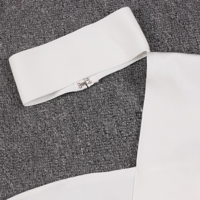 Halter Sleeveless Cut out Midi Bandage Dress SP015