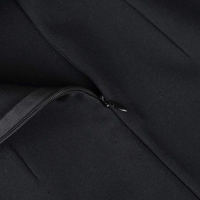 Puff Long Sleeve Midi Bandage Dress PP091919