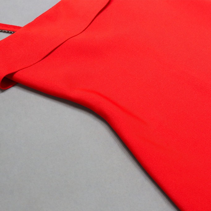 Strappy Sleeveless Diamente Embellished Maxi Bandage Dress PZC2176