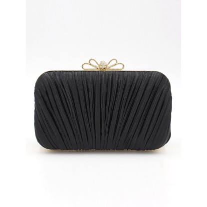 Exquisite Satin With Ruched Evening/Party Handbags #BAG0008